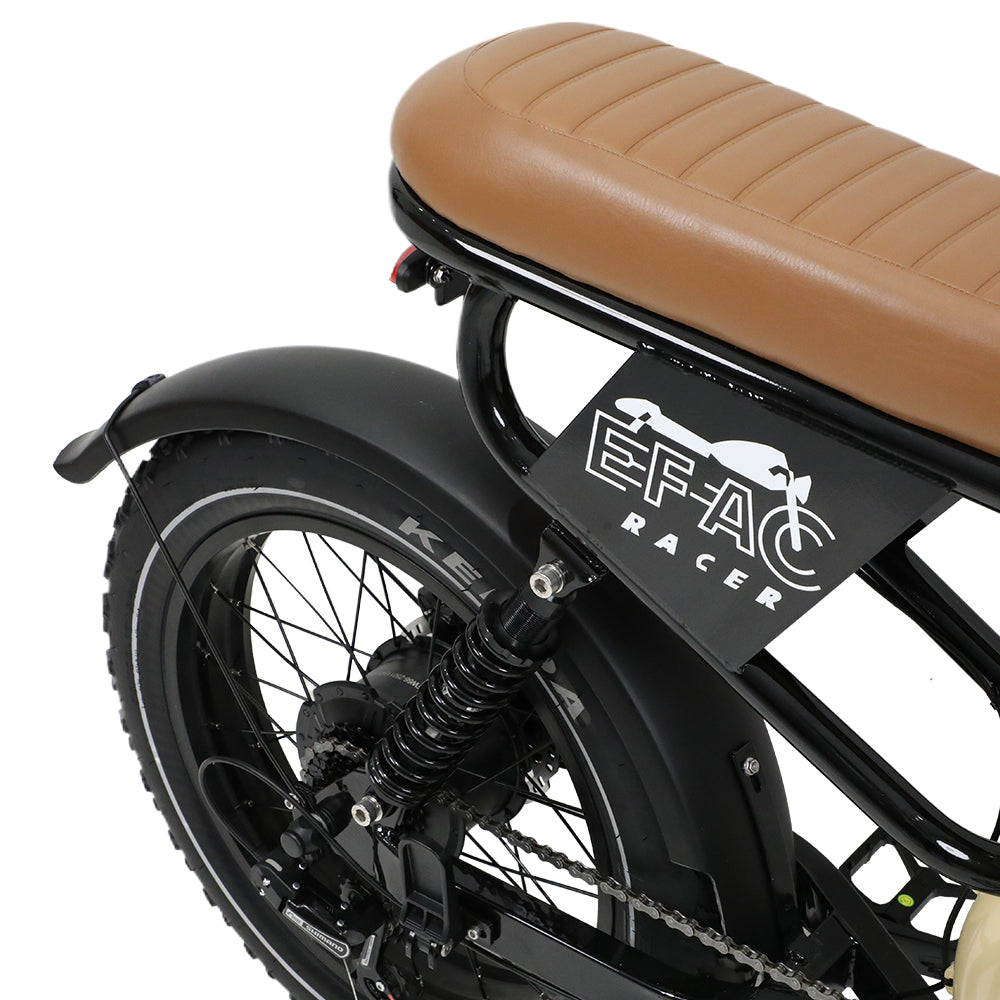 ONESPORT W66 BEIGE – E-BIKE Urbana con Batteria Integrata, Motore BAFANG 48V 500W e Display LCD