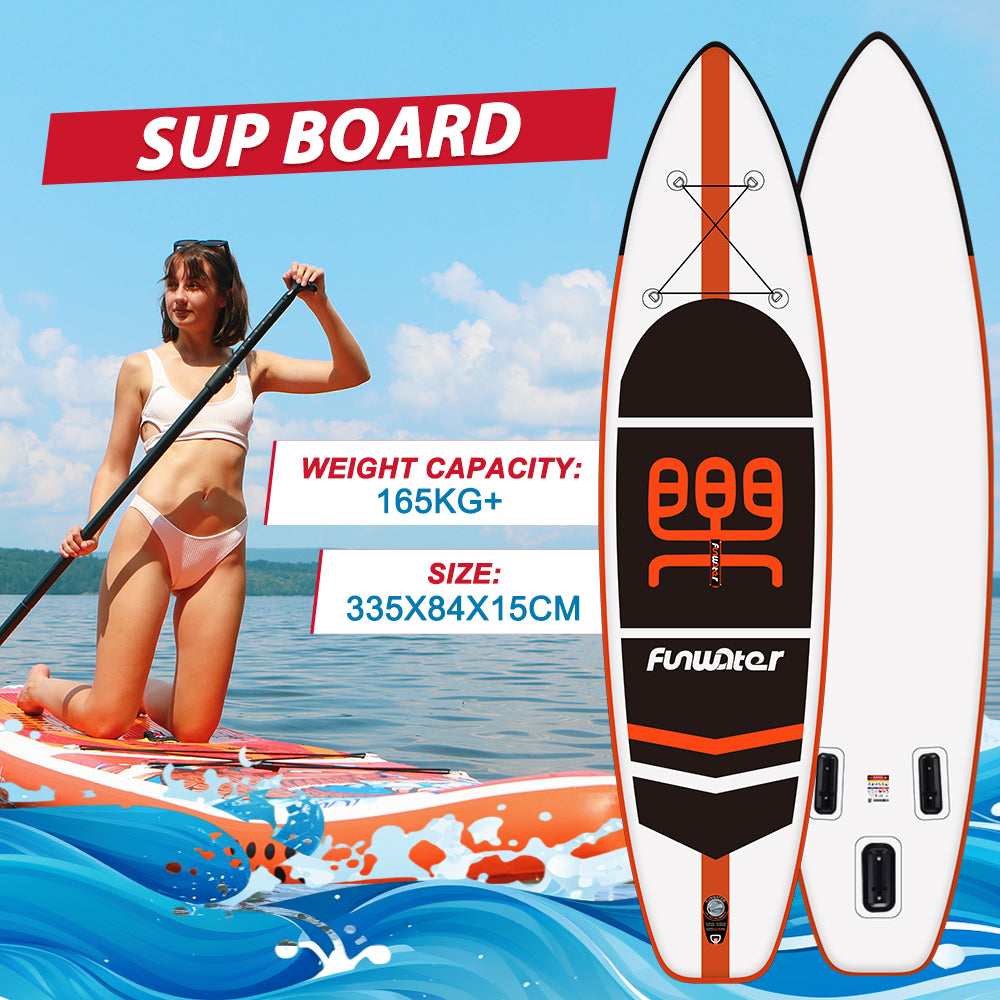 Tavola SUP gonfiabile 'Voyager' 335*84*15 | Portata 165kg | Dual Layer | Kit Completo
