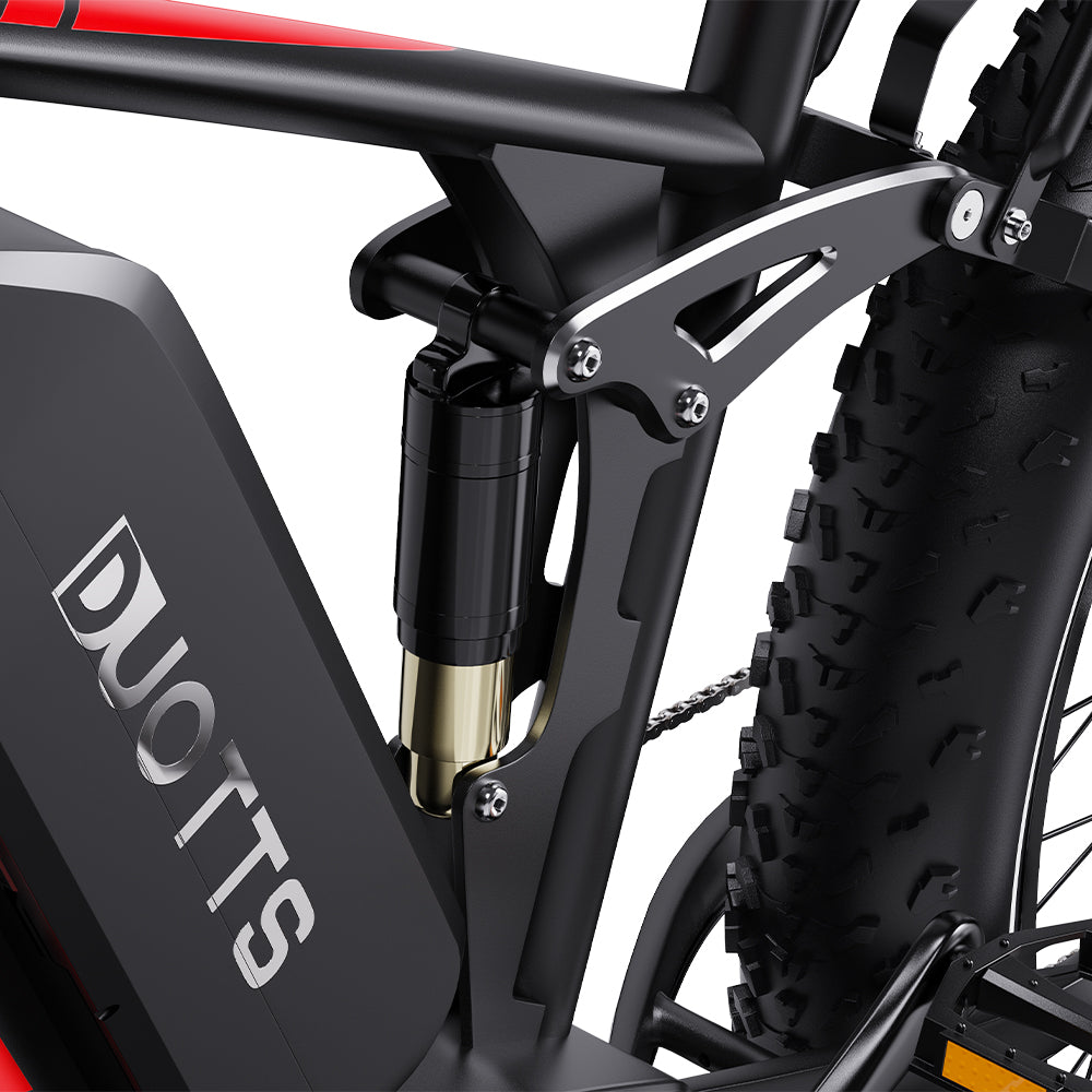 DUOTTS S26 PRO BLACK– E-Bike, 2 MOTORI 750W con Portapacchi, Doppia Modalità e Display LCD