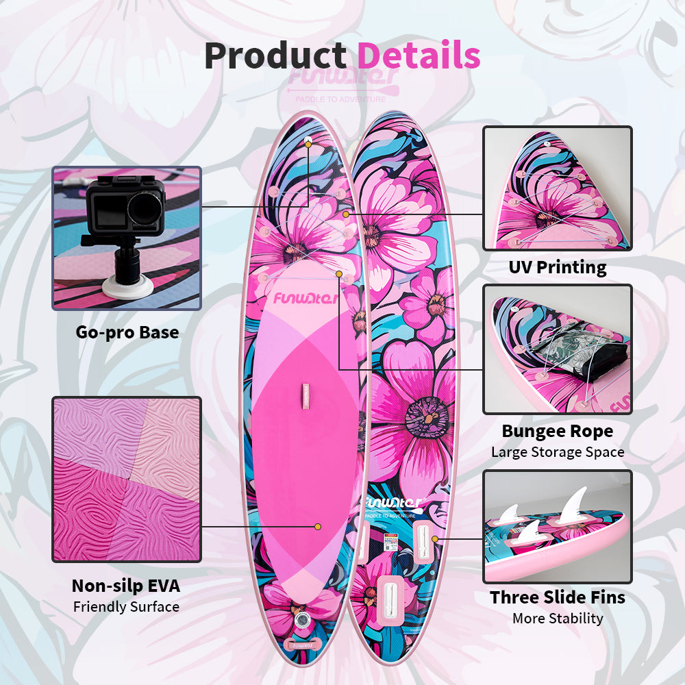Tavola SUP Gonfiabile FOUNDER 335*84*15 | Portata 165kg+ | Base GoPro | Kit Completo