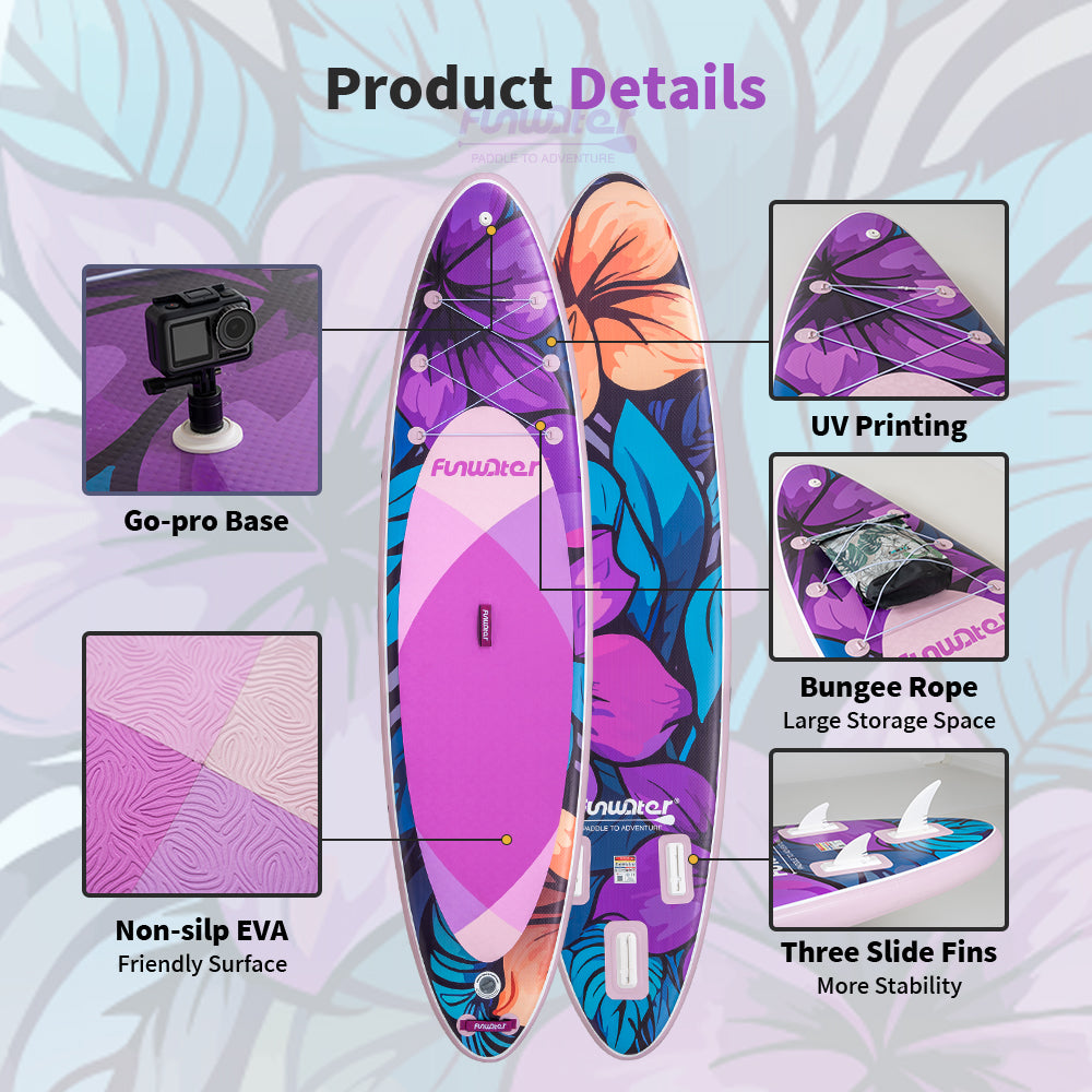 Tavola SUP Gonfiabile FOUNDER X 335*84*15 | Portata 165kg+ | Base GoPro | Kit Completo