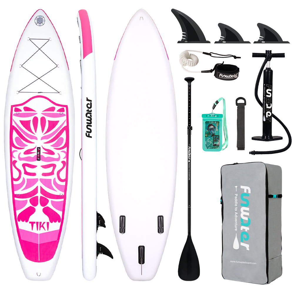 Tavola SUP gonfiabile TIKI 320*84*15 Portata 150 kg kit completo
