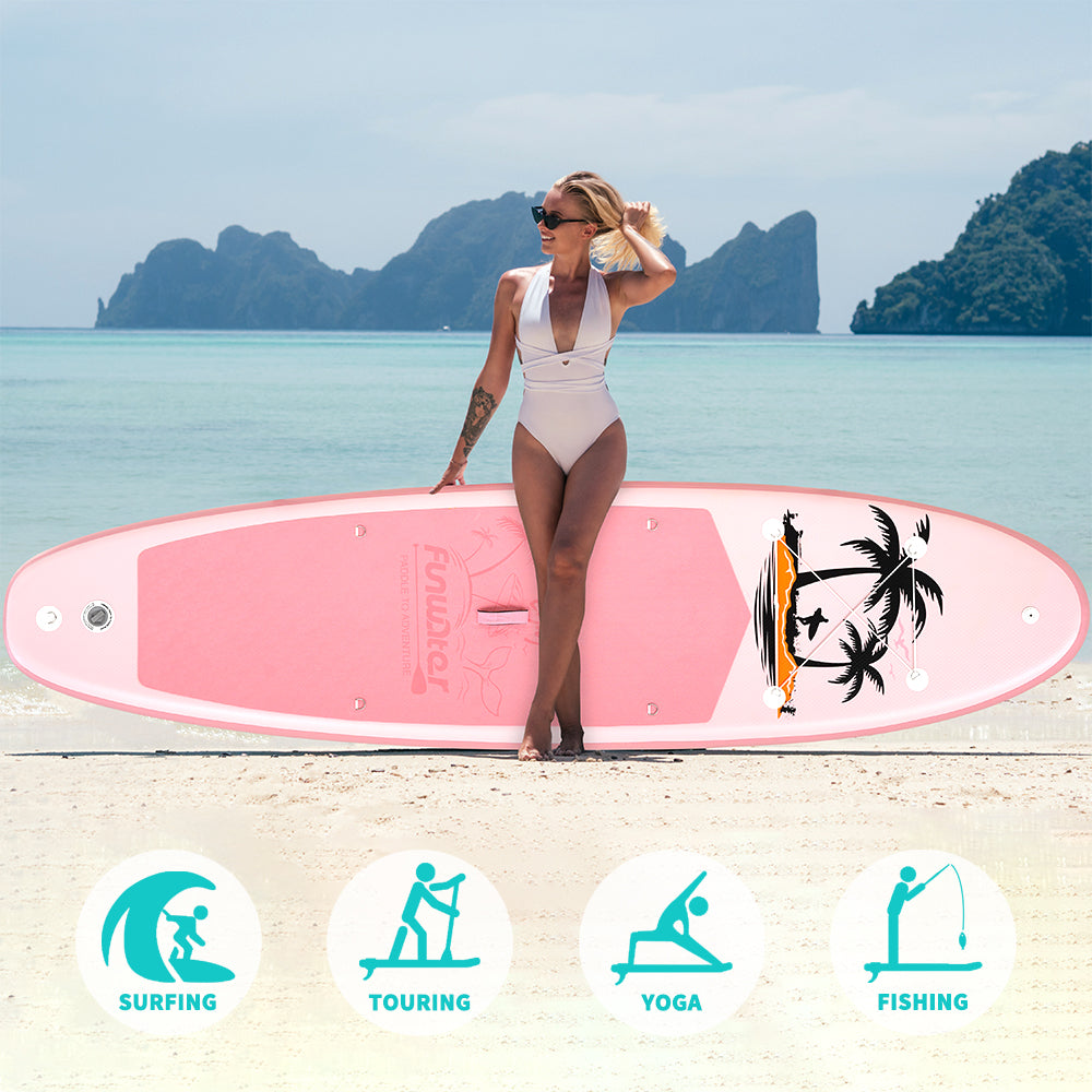 Tavola SUP Gonfiabile HUNTER 335*84*15 | Portata 165kg+ | Con Seggiolino | Base GoPro | Kit Completo