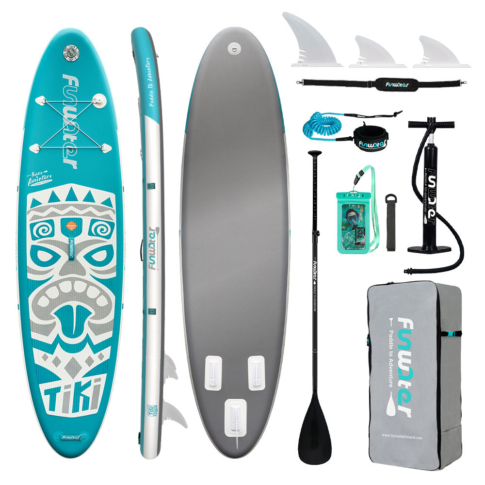 Tavola SUP gonfiabile 'Traveller' 320*84*15 | Portata 150kg | Doppio Layer | Kit Completo