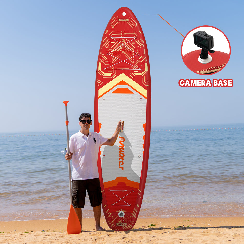 Tavola SUP Gonfiabile FOUNDER 350*90*15 | Portata 200kg+ | Larghezza 90cm | Base GoPro | Kit completo