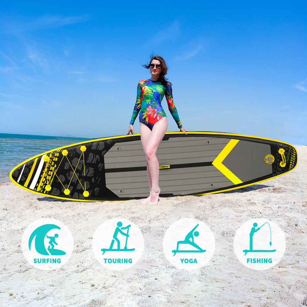 Tavola SUP gonfiabile 'Explorer Pro' 350*84*15 | Portata 180kg | Base per GoPro | Kit Completo