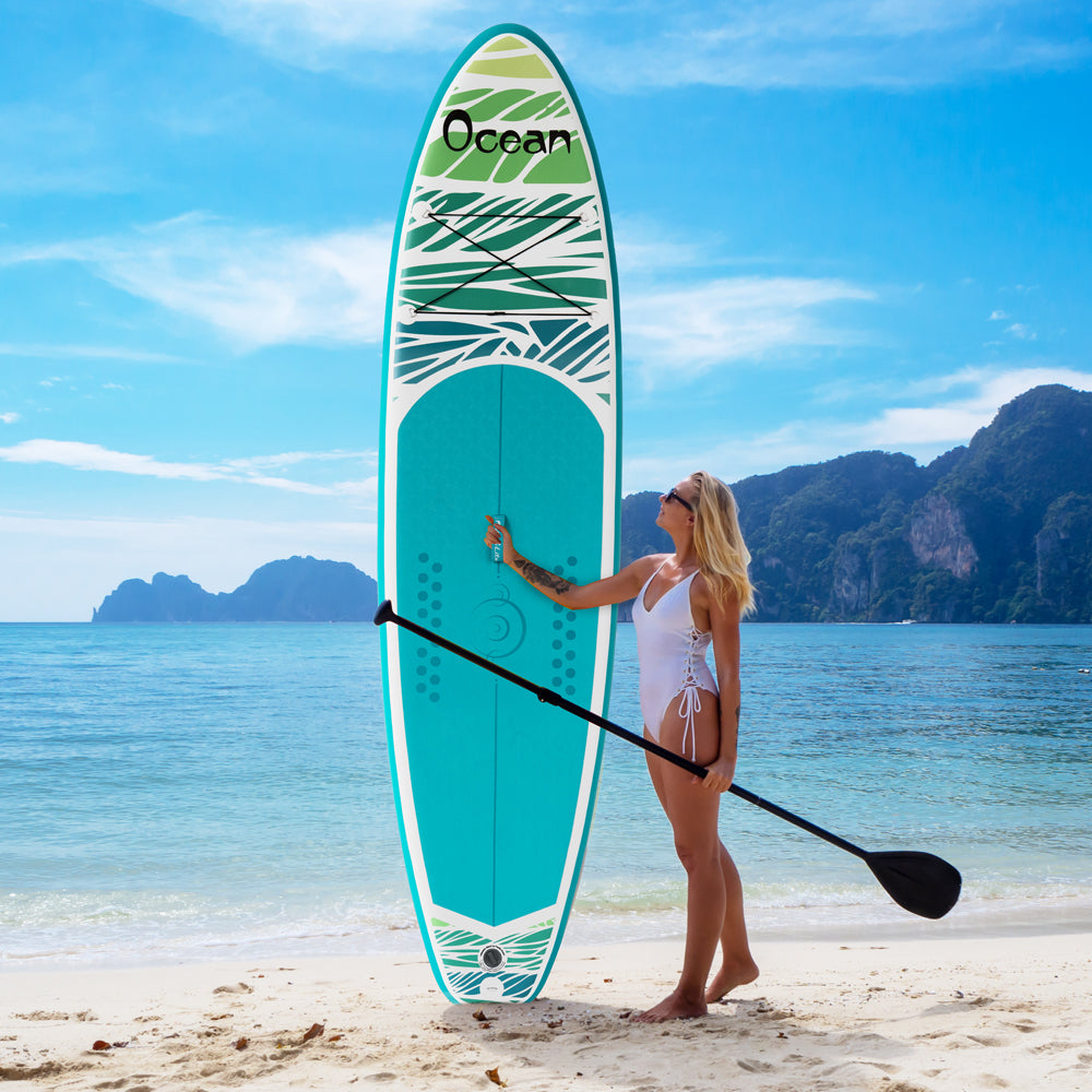 Tavola SUP Gonfiabile Ocean 11' | Portata 165kg+ | Design Marino | Kit Completo
