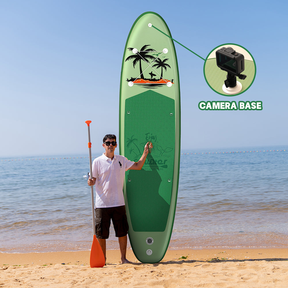 Tavola SUP Gonfiabile MIAMI X 335x84x15 | Portata 165kg+ | Con Seggiolino | Base GoPro | Kit Pesca Completo