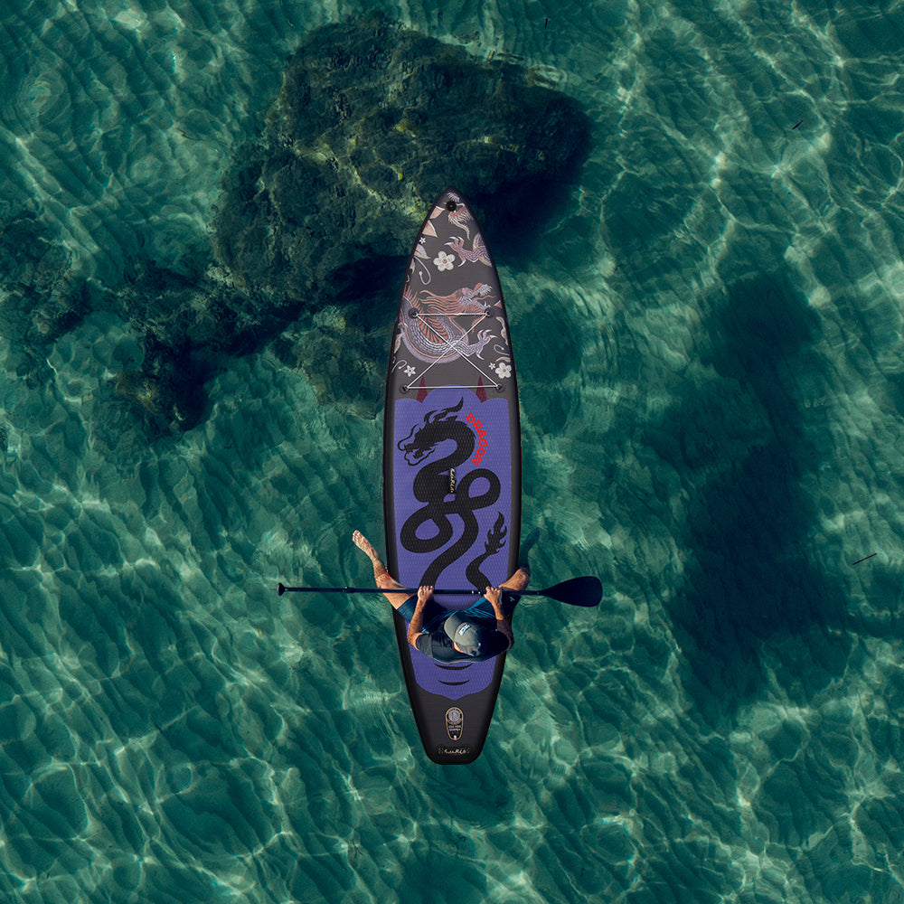 Tavola SUP Gonfiabile Pulse 350*84*15 | Portata 180kg+ | Ultra Stabile | Base GoPro | Kit Completo