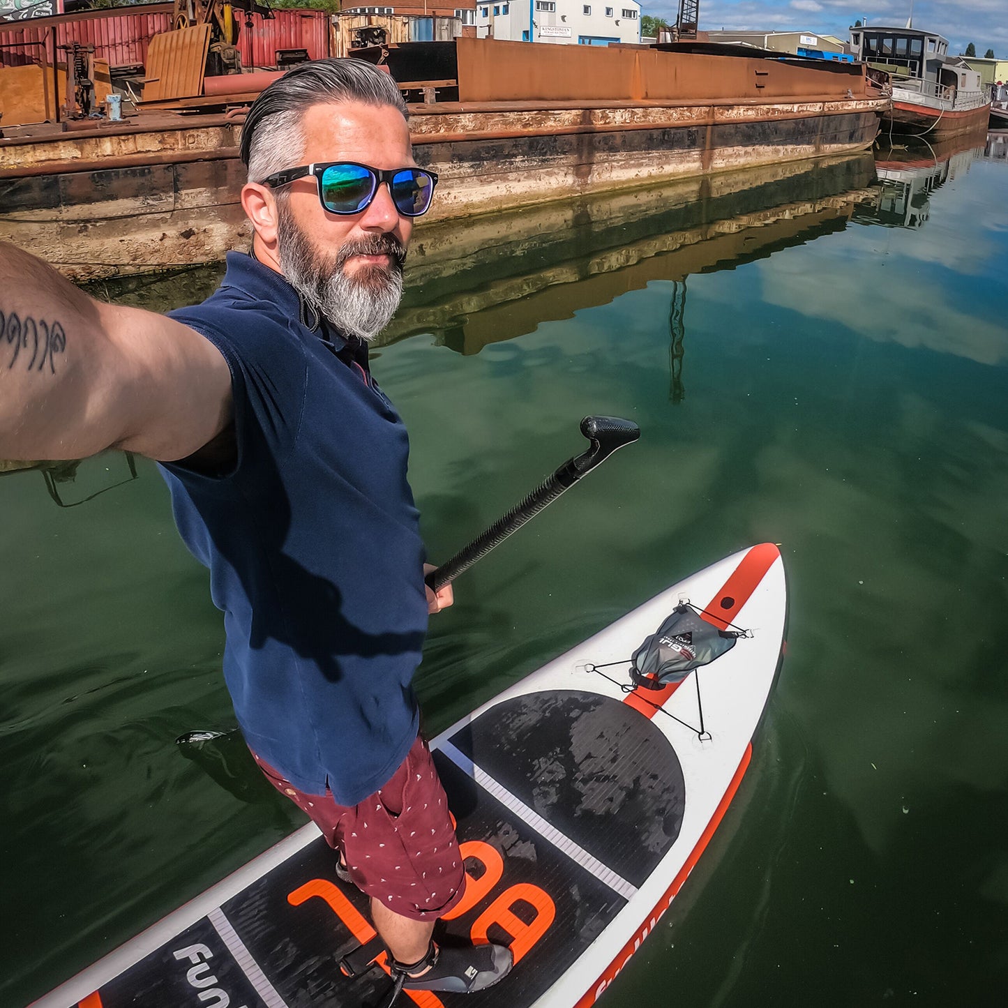 Tavola SUP gonfiabile 'Voyager' 335*84*15 | Portata 165kg | Dual Layer | Kit Completo