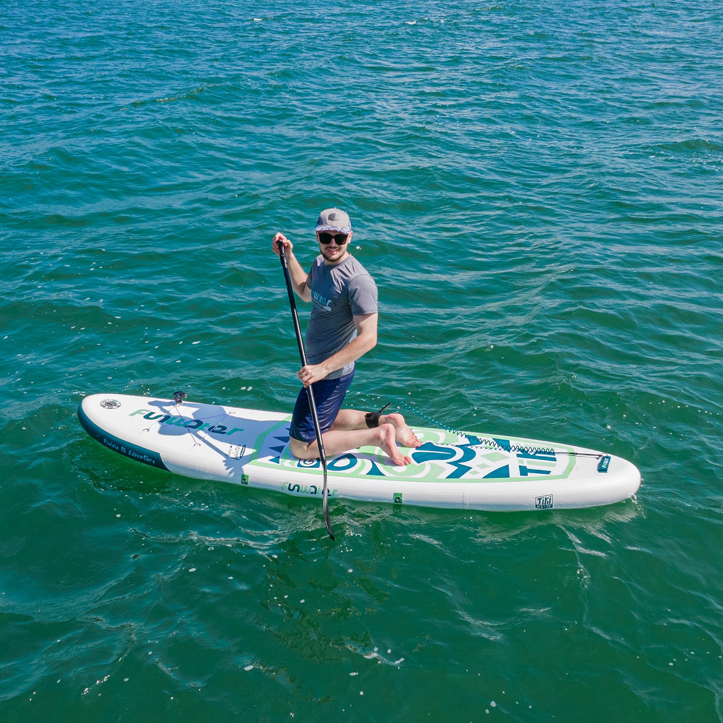 Tavola SUP gonfiabile 'avventura' 320*84*15 | Portata 150kg | Dual Layer GoPro | Kit Completo (Copia)
