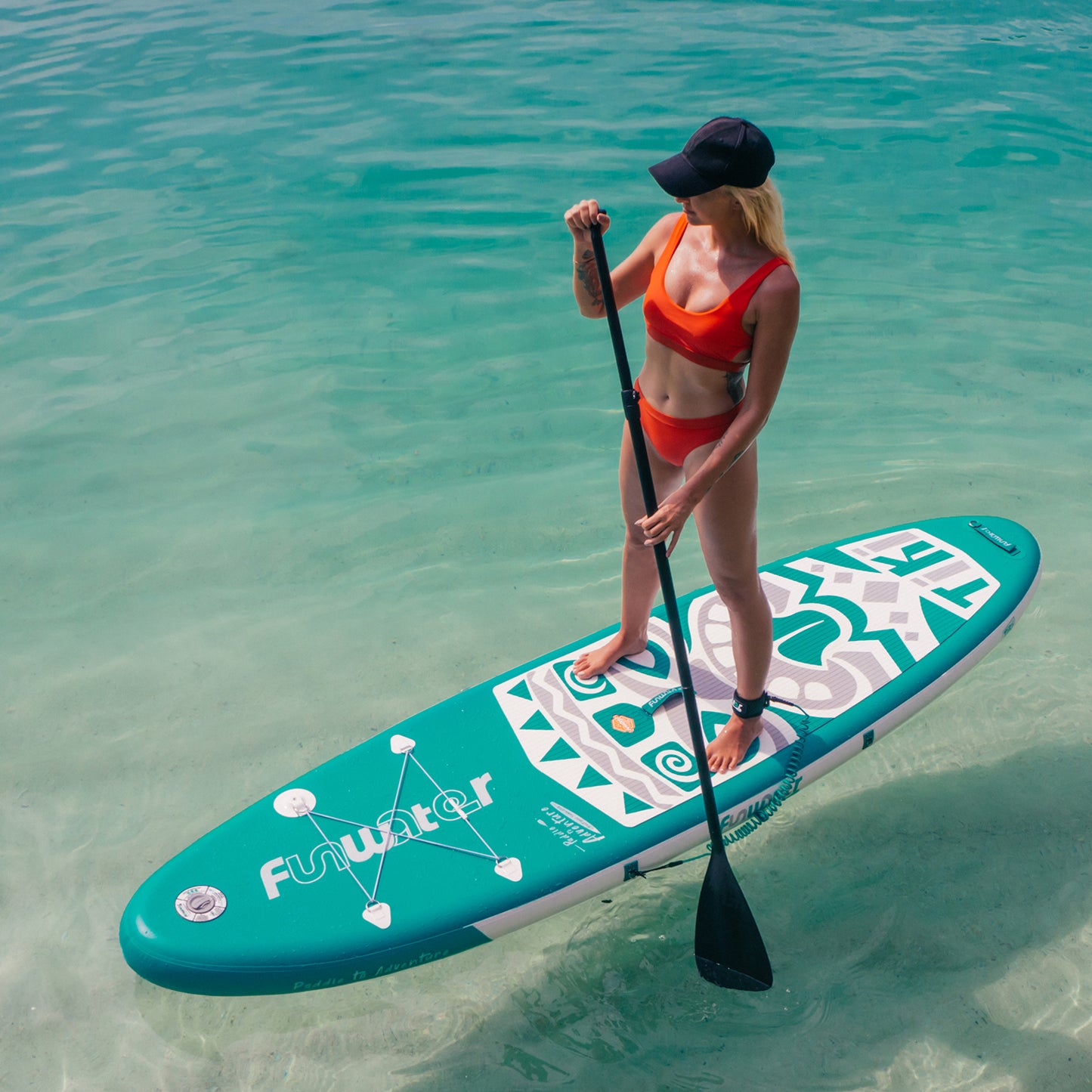 Tavola SUP gonfiabile 'Traveller' 320*84*15 | Portata 150kg | Doppio Layer | Kit Completo