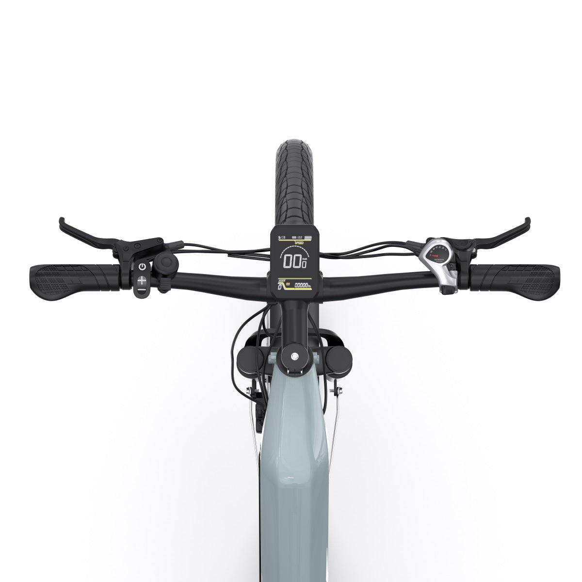 OneSport OT05 PRO GREY-BLUE - e-Bike Avanzata | Motore 250W | Batteria Estraibile | Display LCD