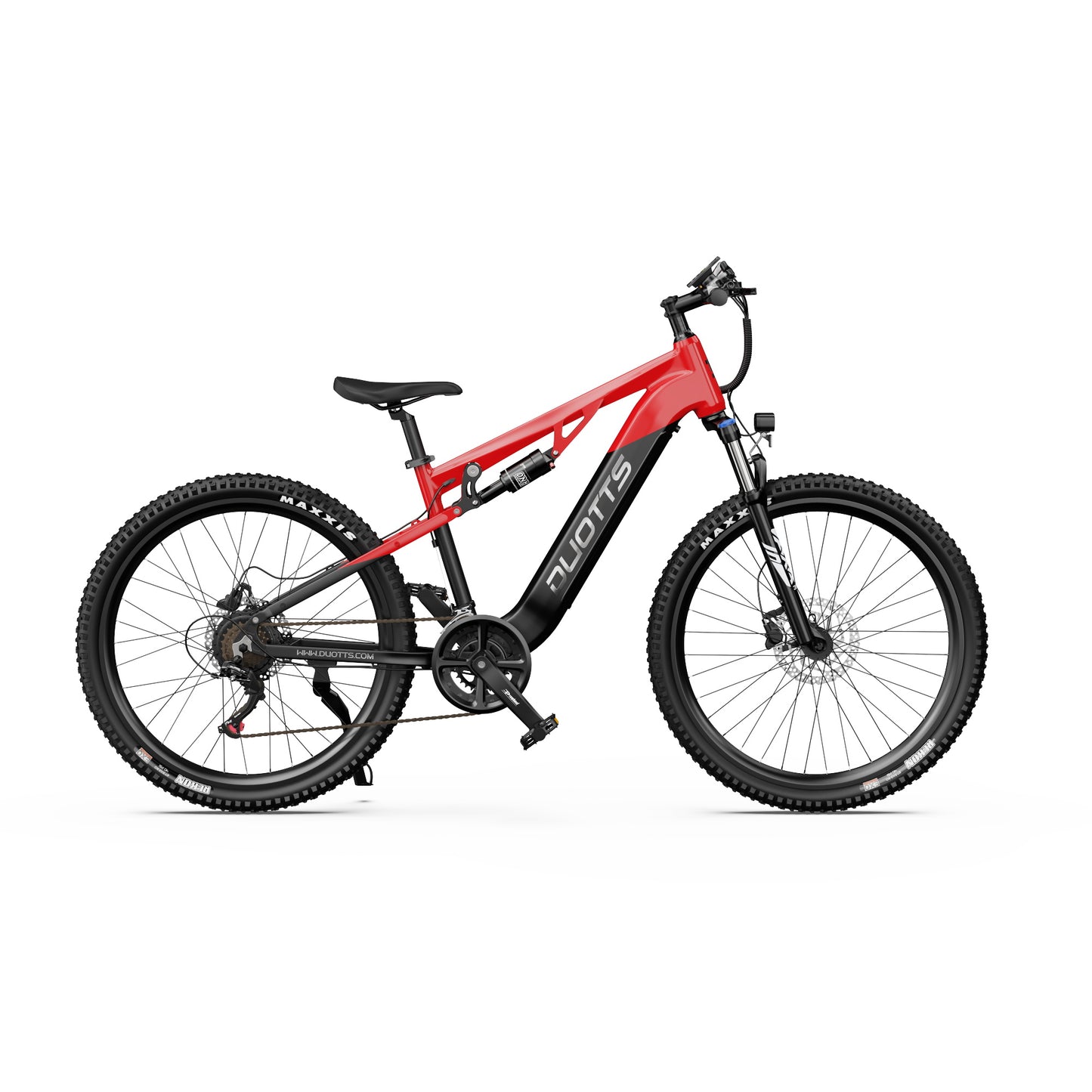 DUOTTS E29 Black-Red | Sospensione Doppia | Batteria Smart | Display Avanzato