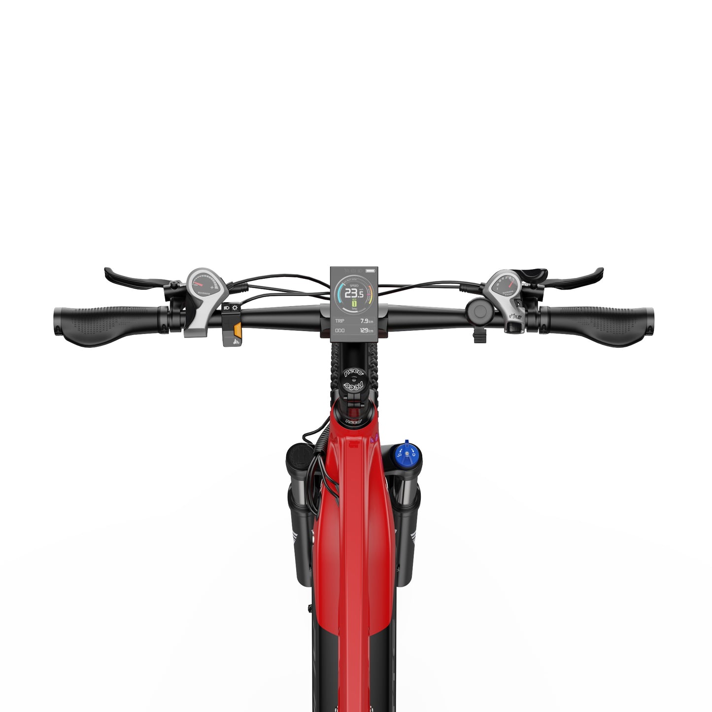 DUOTTS E29 Black-Red | Sospensione Doppia | Batteria Smart | Display Avanzato