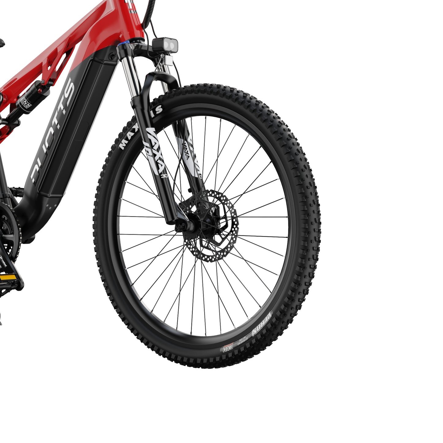 DUOTTS E29 Black-Red | Sospensione Doppia | Batteria Smart | Display Avanzato