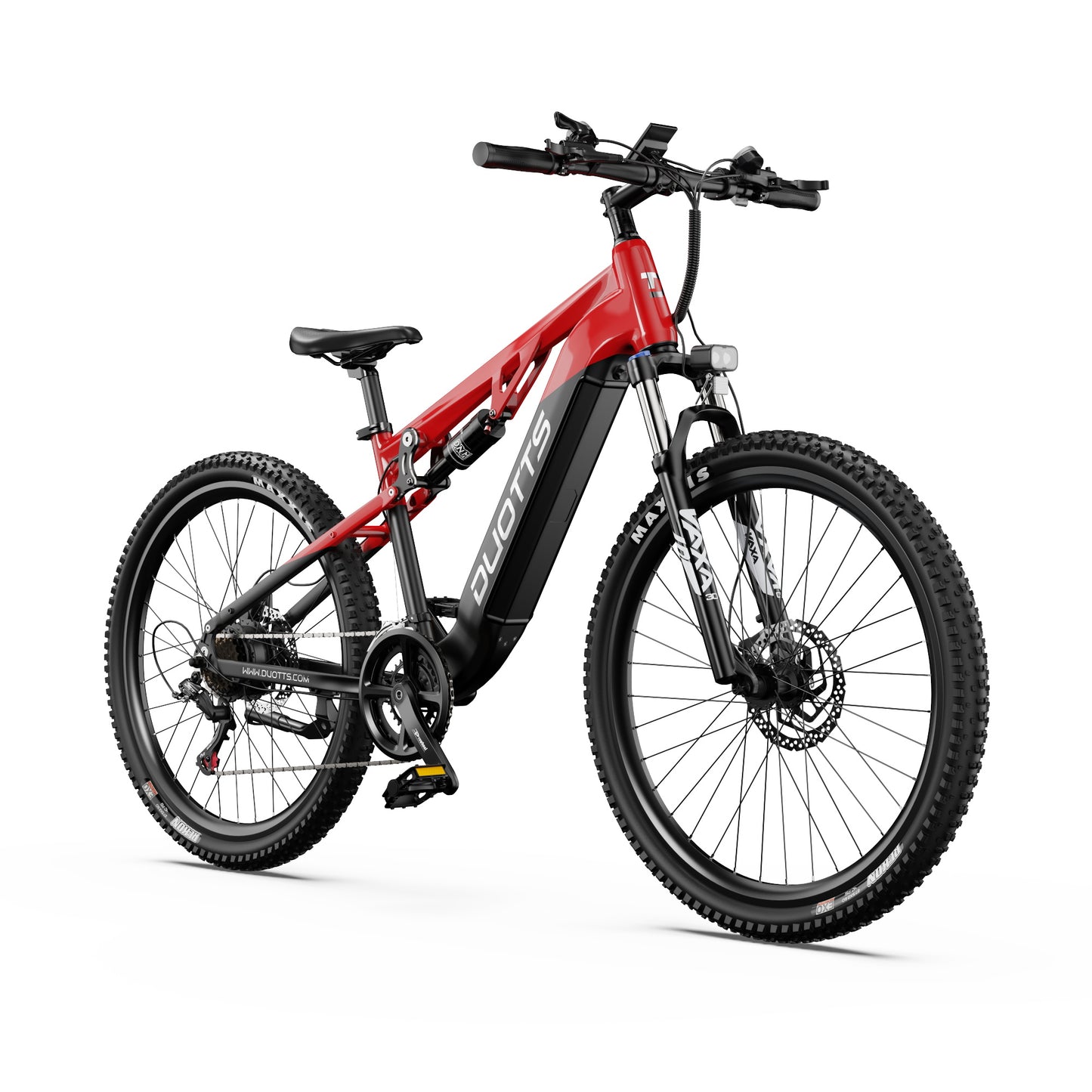 DUOTTS E29 Black-Red | Sospensione Doppia | Batteria Smart | Display Avanzato