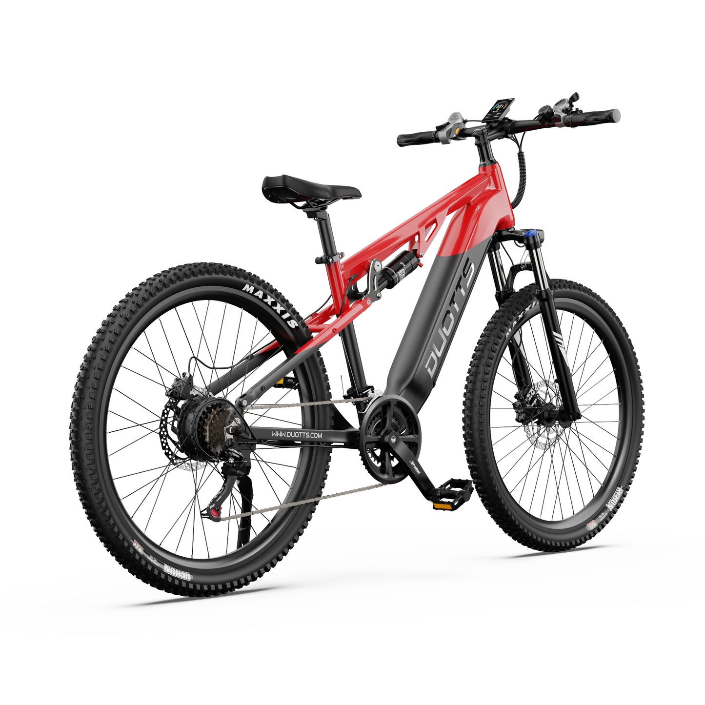 DUOTTS E29 Black-Red | Sospensione Doppia | Batteria Smart | Display Avanzato