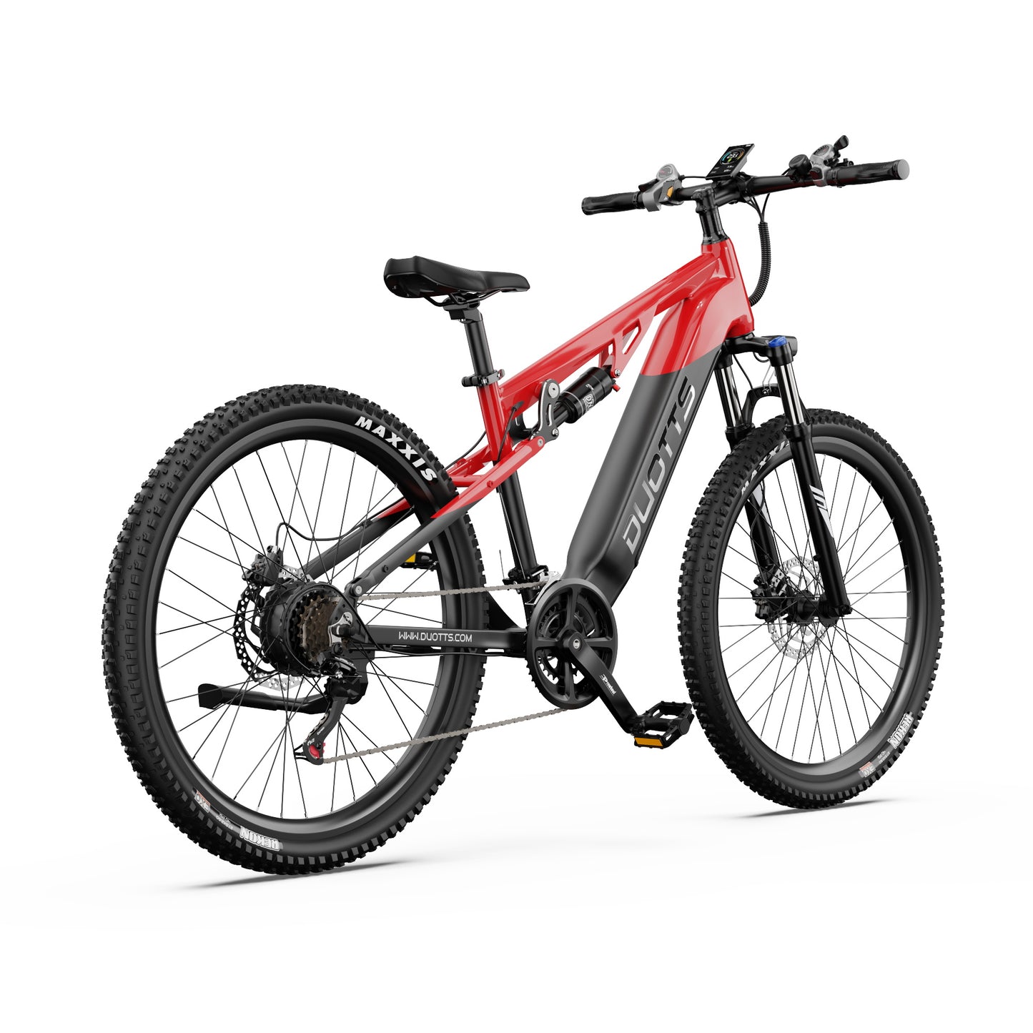 DUOTTS E29 Black-Red | Sospensione Doppia | Batteria Smart | Display Avanzato