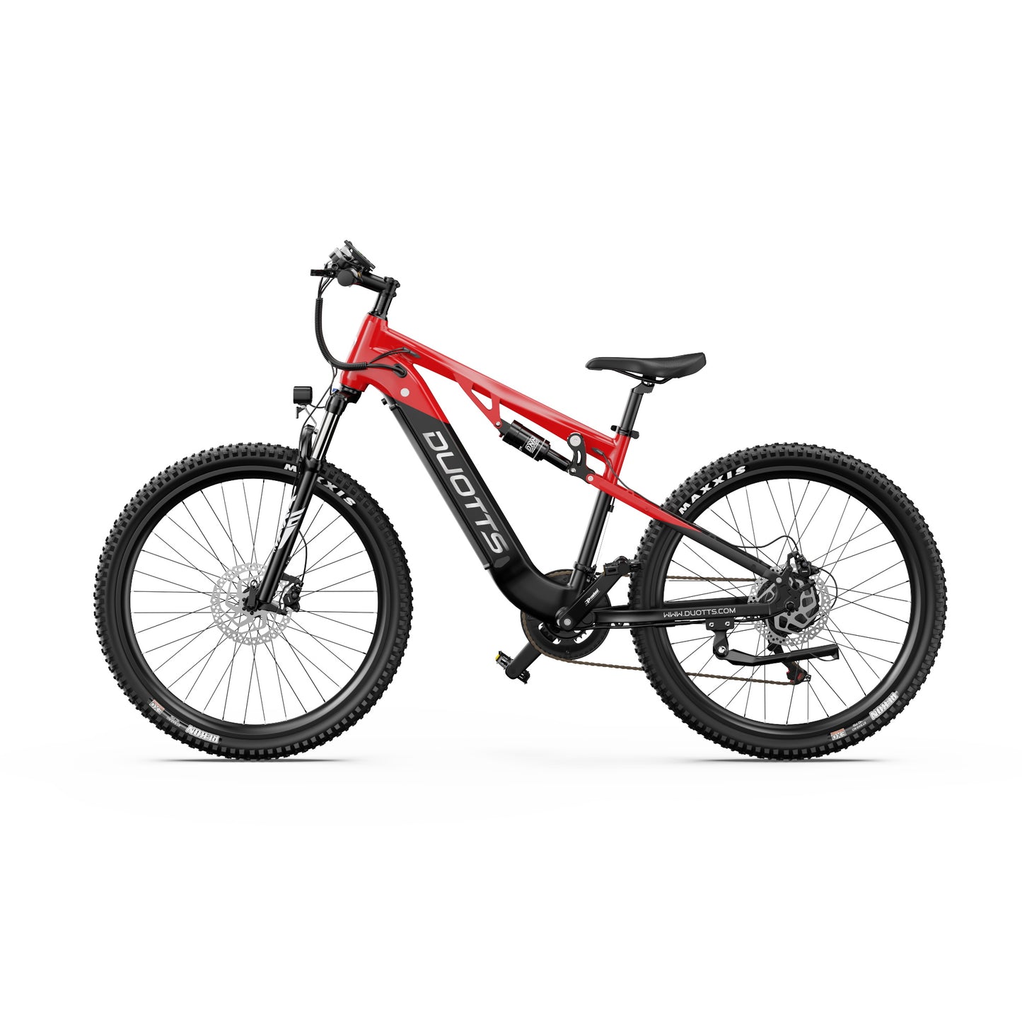 DUOTTS E29 Black-Red | Sospensione Doppia | Batteria Smart | Display Avanzato