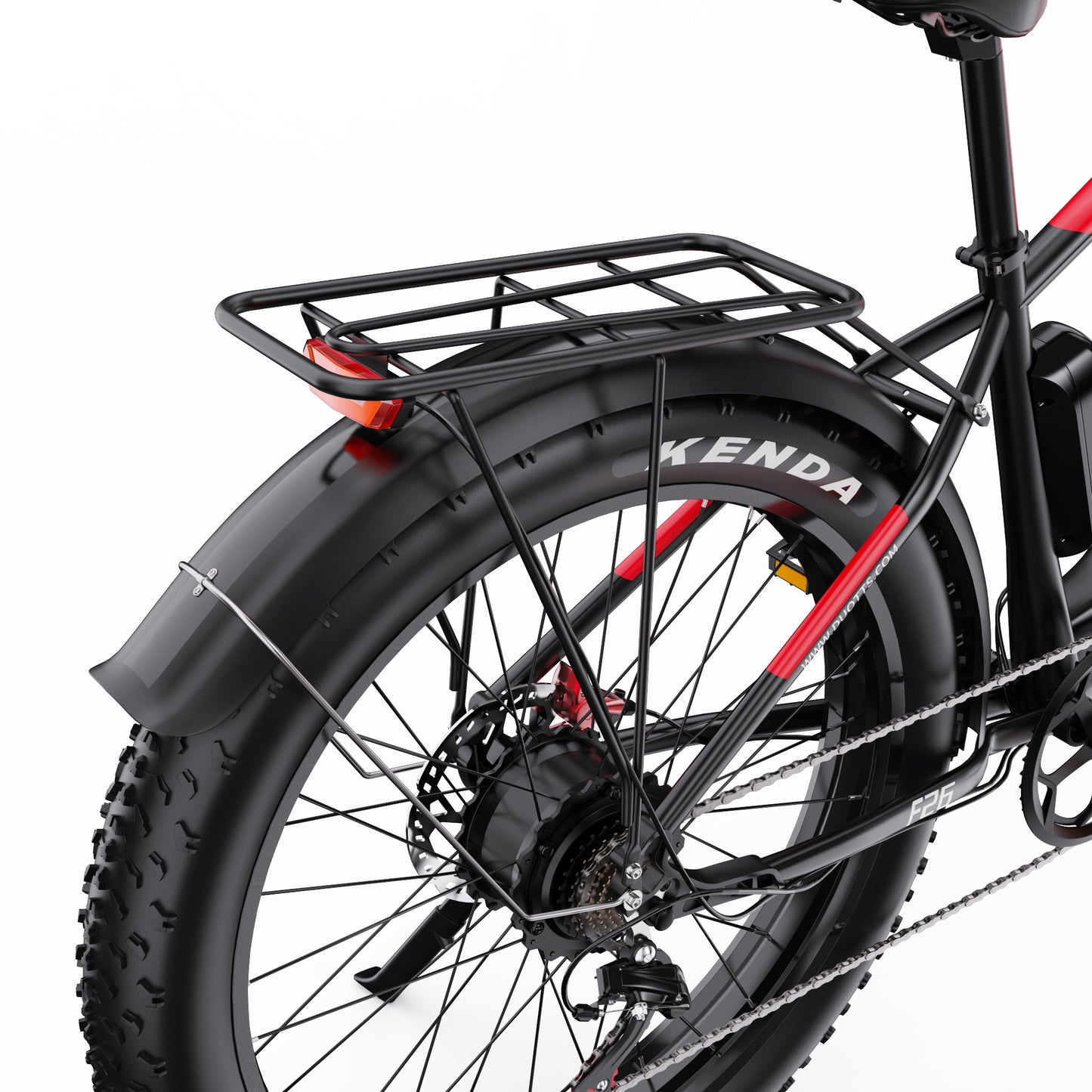 DUOTTS F26 PRO BLACK – E-Bike Cargo Elettrica con Doppio Motore da 750W, Batteria Rimovibile 48V 20AH Samsung e Display LCD (Copia)