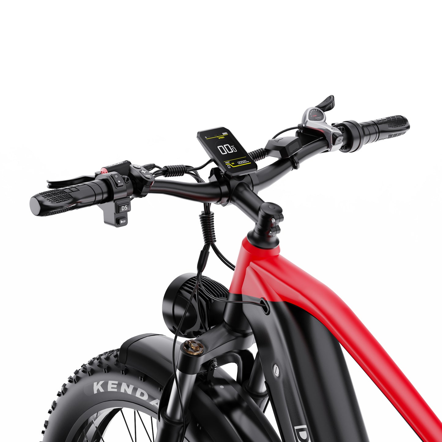DUOTTS F26 PRO BLACK – E-Bike Cargo Elettrica con Doppio Motore da 750W, Batteria Rimovibile 48V 20AH Samsung e Display LCD (Copia)