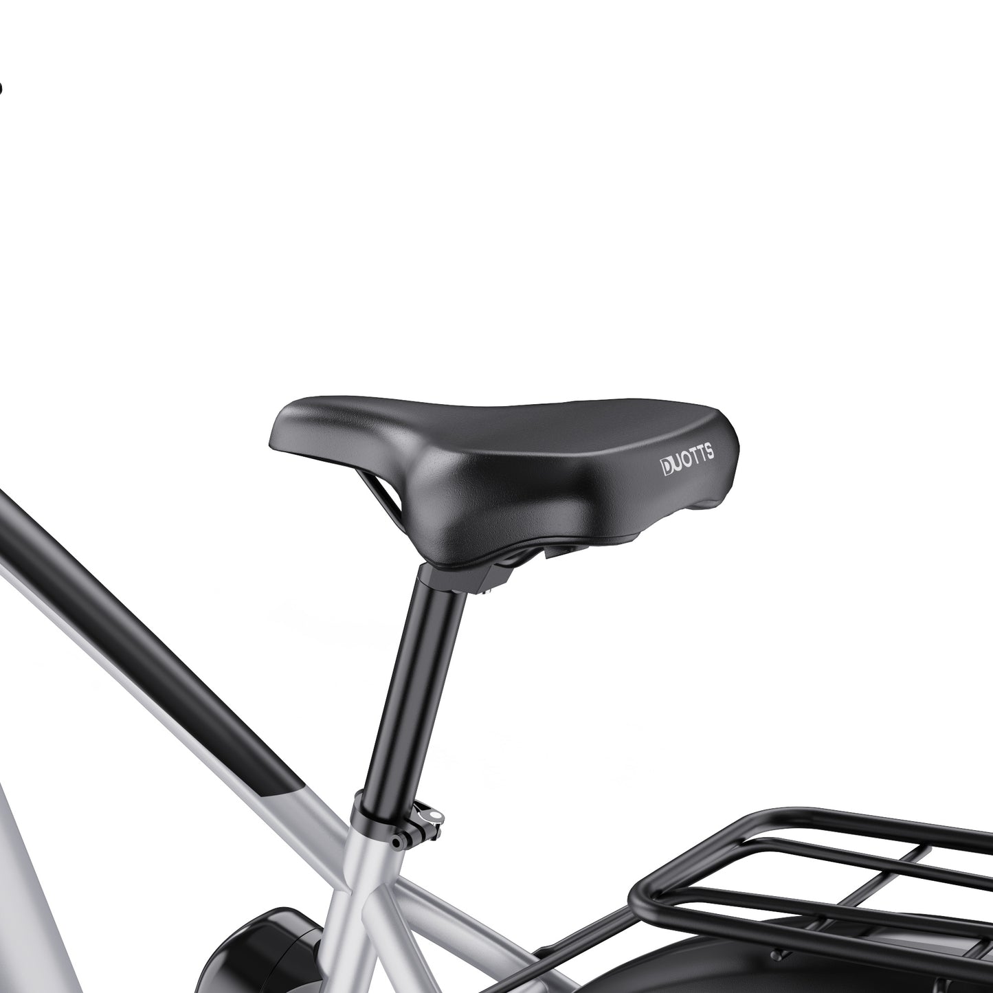 DUOTTS F26 PRO SILVER – E-Bike Cargo Elettrica con Doppio Motore da 750W, Batteria Rimovibile 48V 20AH Samsung e Display LCD