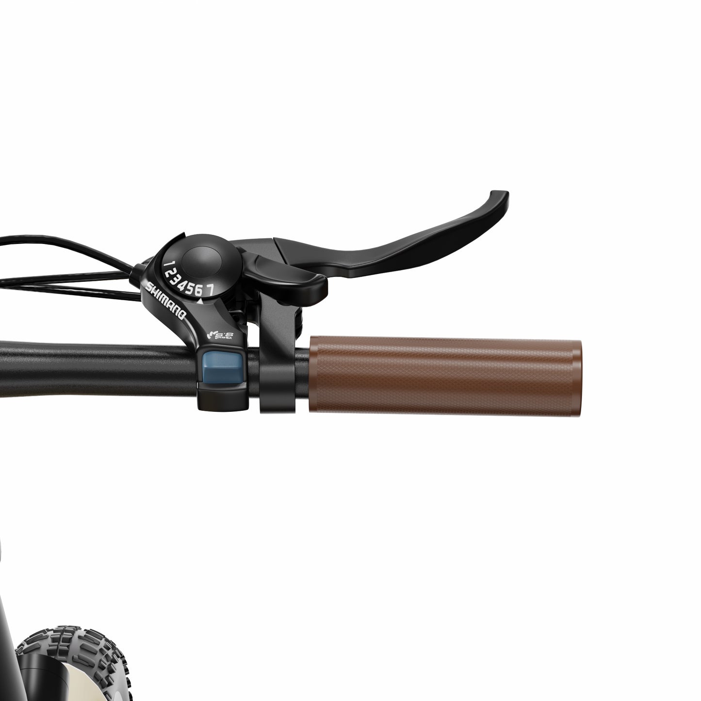 ONESPORT OT16 BLACK-BROWN – E-BIKE Pieghievole con Motore 48V 250W Potente, Batteria Rimovibile e Sospensioni