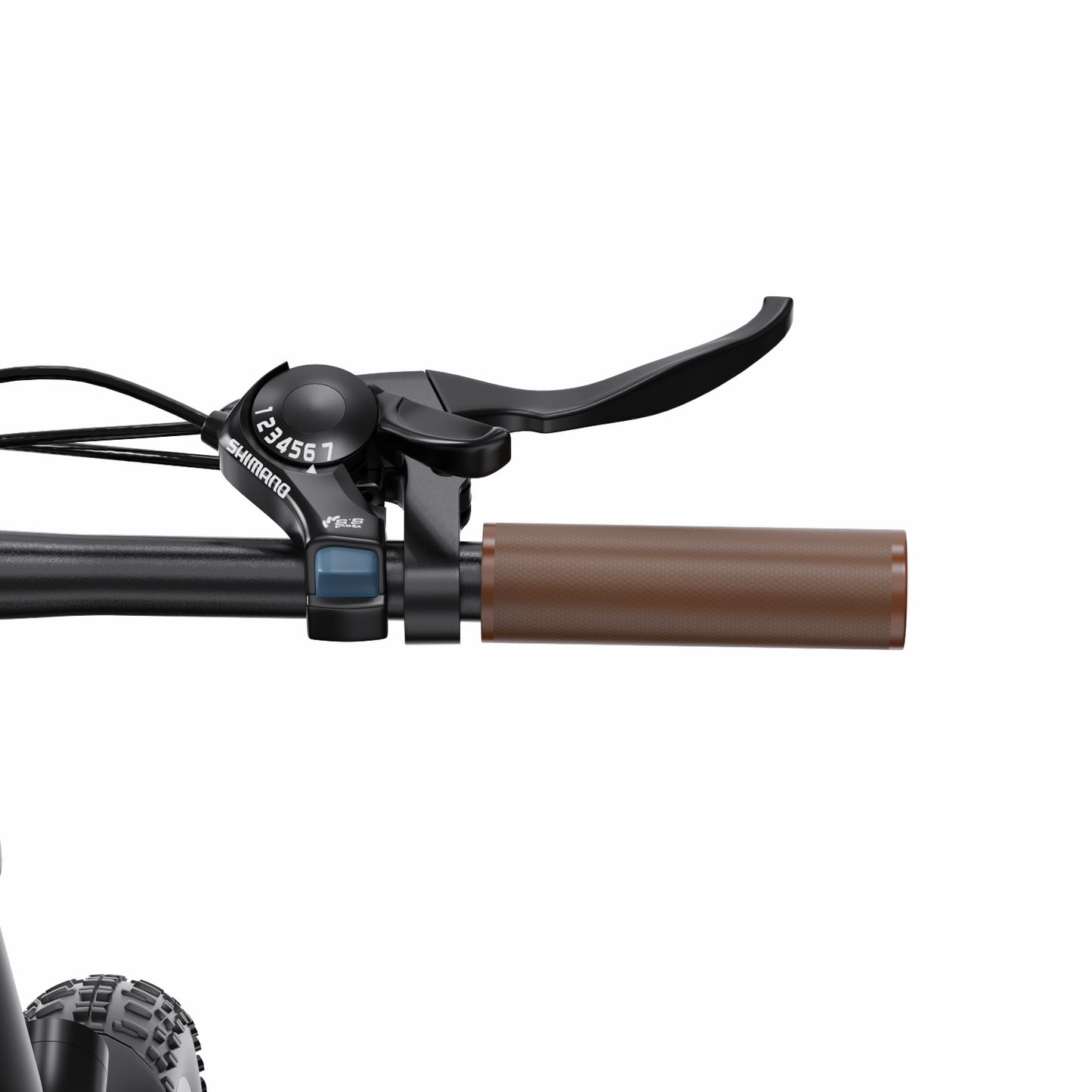 ONESPORT OT16 BLACK-BROWN – E-BIKE Pieghievole con Motore 48V 250W Potente, Batteria Rimovibile e Sospensioni