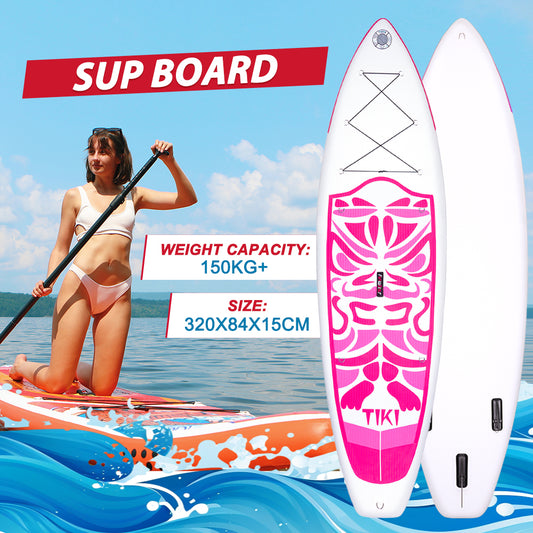 Tavola SUP gonfiabile TIKI 320*84*15 Portata 150 kg kit completo