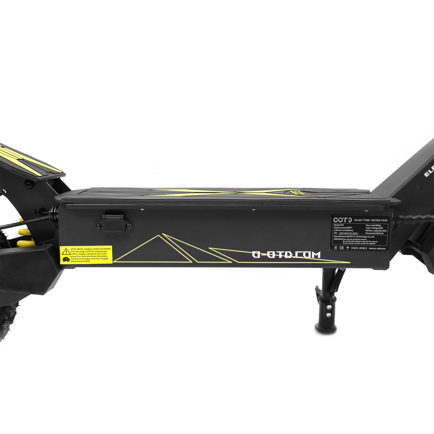 Monopattino Elettrico OOTD T10  | 70km di Autonomia | 25km/h | Potenza 48V 500W 25NM