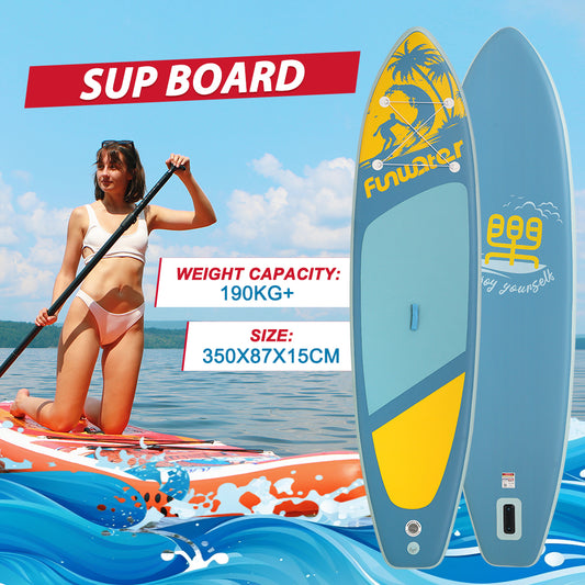 Tavola SUP gonfiabile  'Titan' 350*87*15 | Portata 190kg | Pedana 3D | Kit Completo