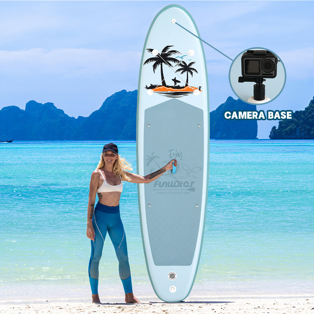 Tavola SUP Gonfiabile MIAMI 335x84x15  | Portata 165kg+ | Con Seggiolino | Base GoPro | Kit Pesca Completo