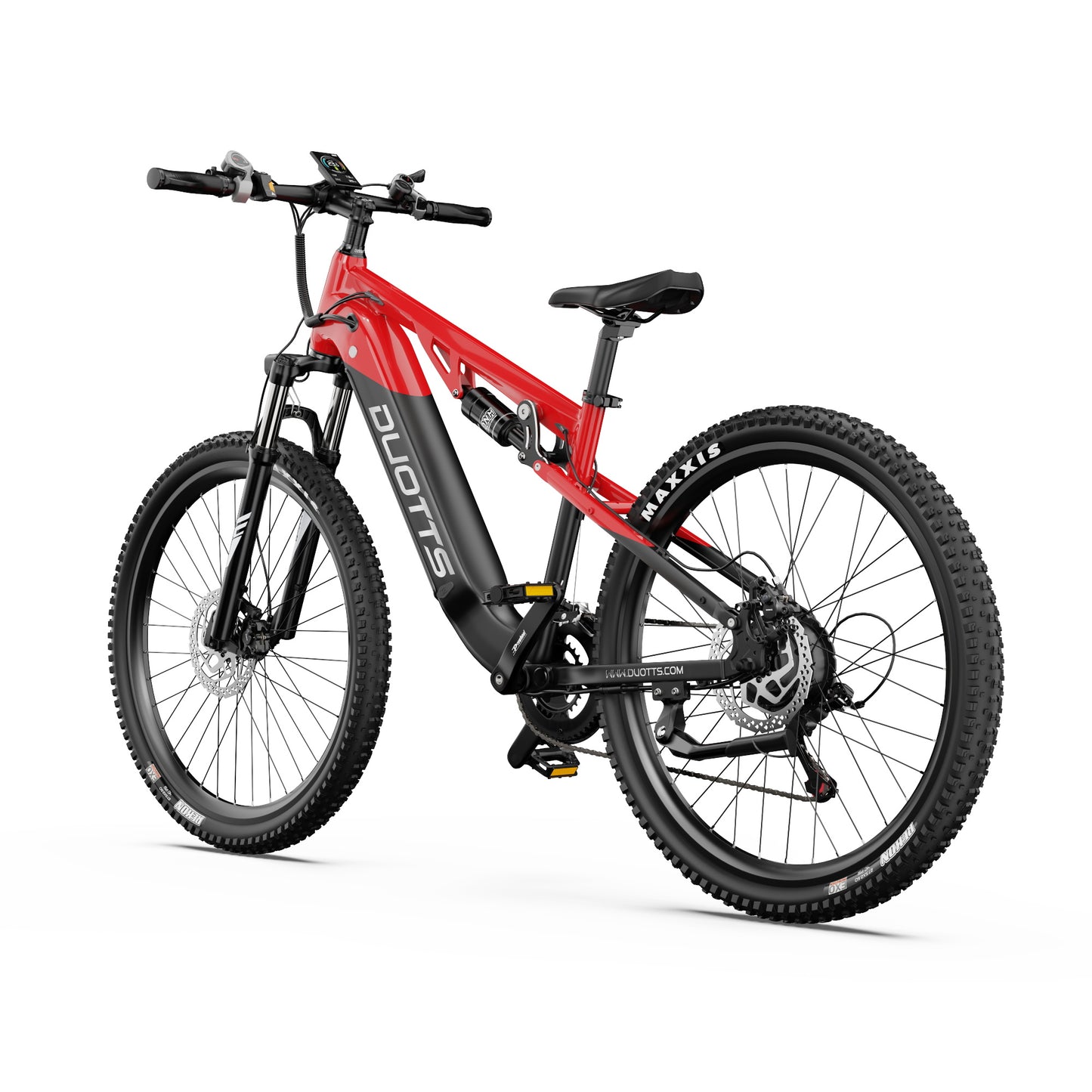 DUOTTS E29 Black-Red | Sospensione Doppia | Batteria Smart | Display Avanzato