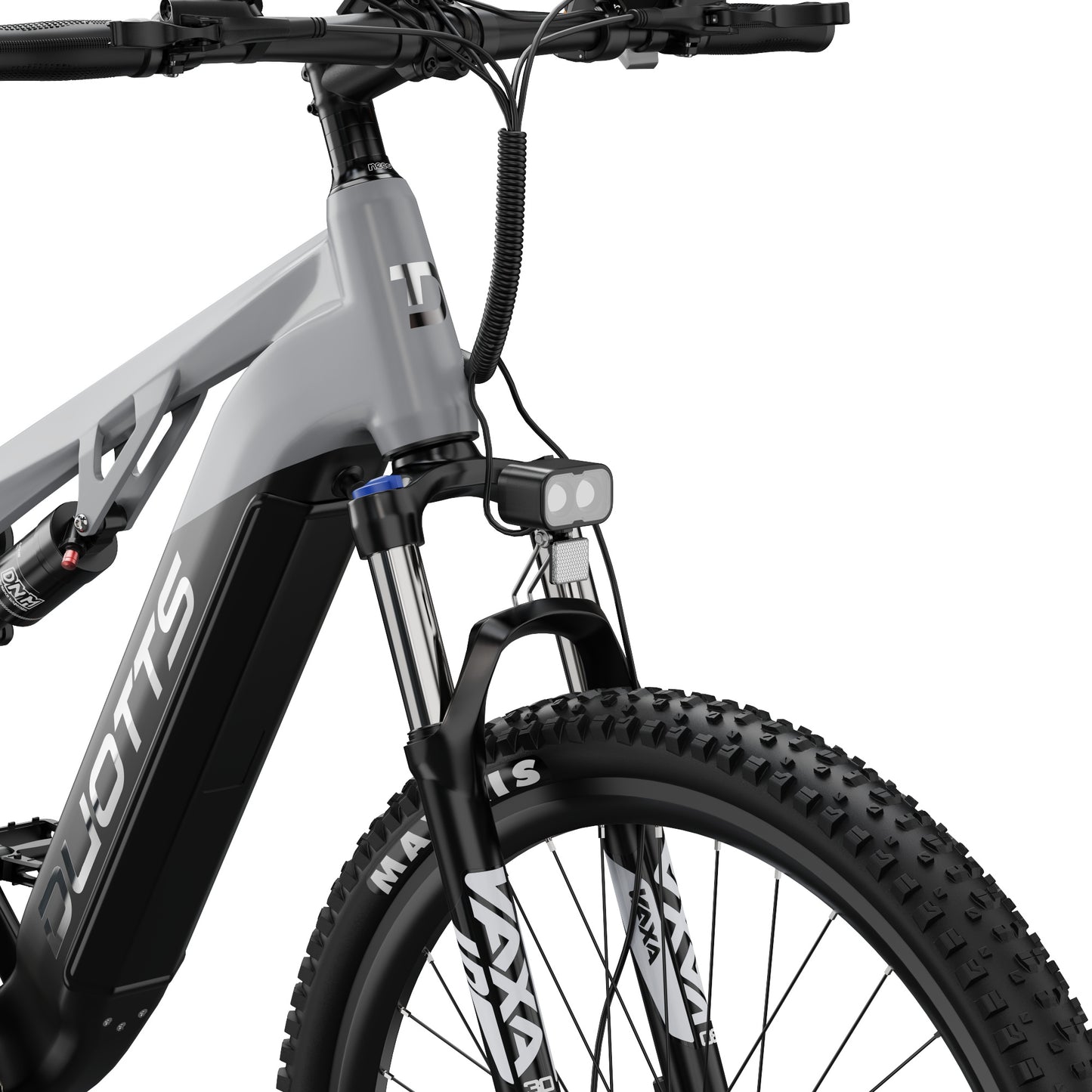 DUOTTS E29 Silver | Sospensione Doppia | Batteria Smart | Display Avanzato