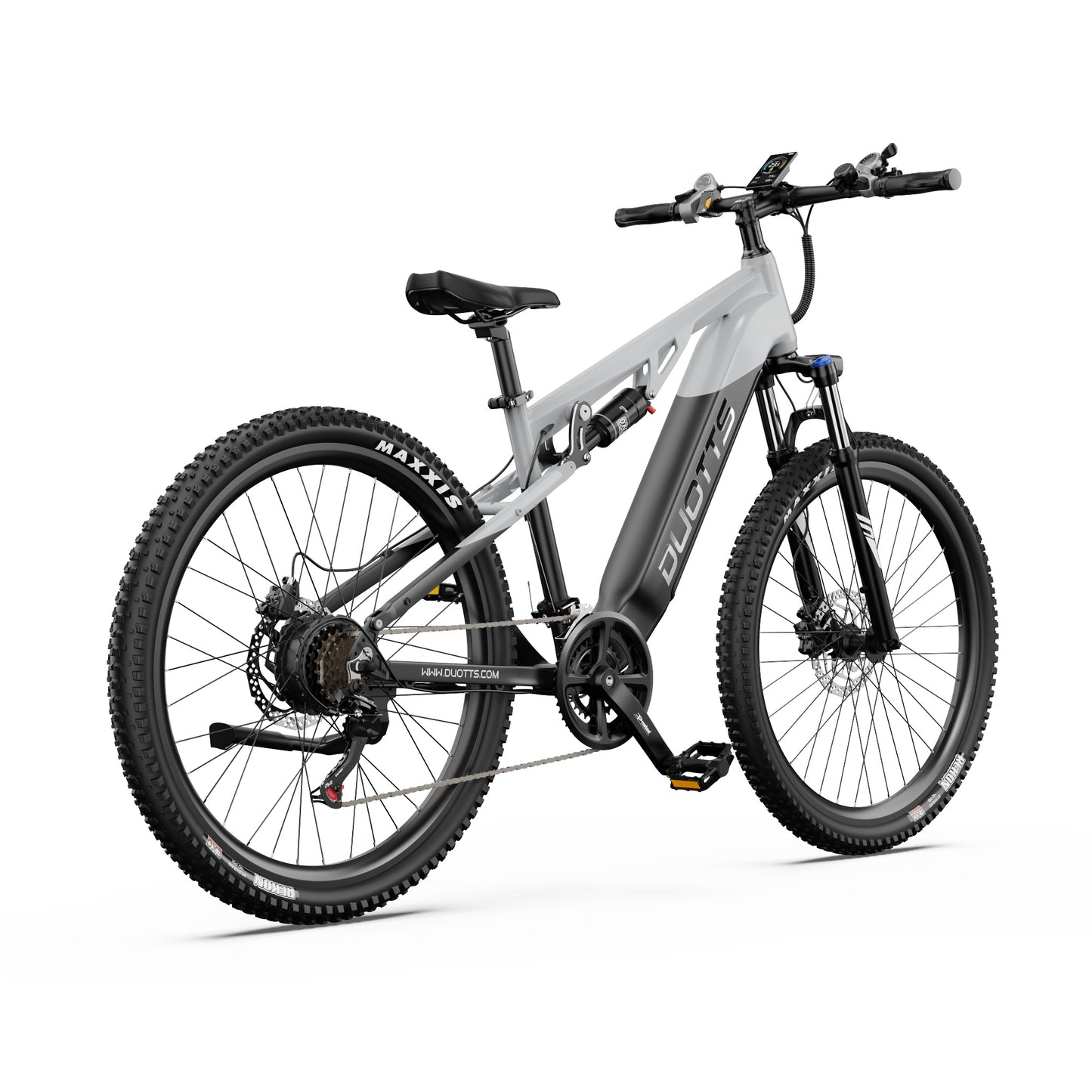DUOTTS E29 Silver | Sospensione Doppia | Batteria Smart | Display Avanzato