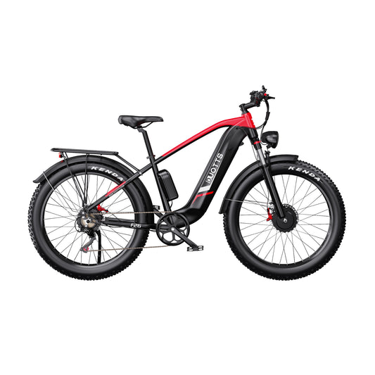 DUOTTS F26 PRO BLACK – E-Bike Cargo Elettrica con Doppio Motore da 750W, Batteria Rimovibile 48V 20AH Samsung  e Display LCD (Copia)