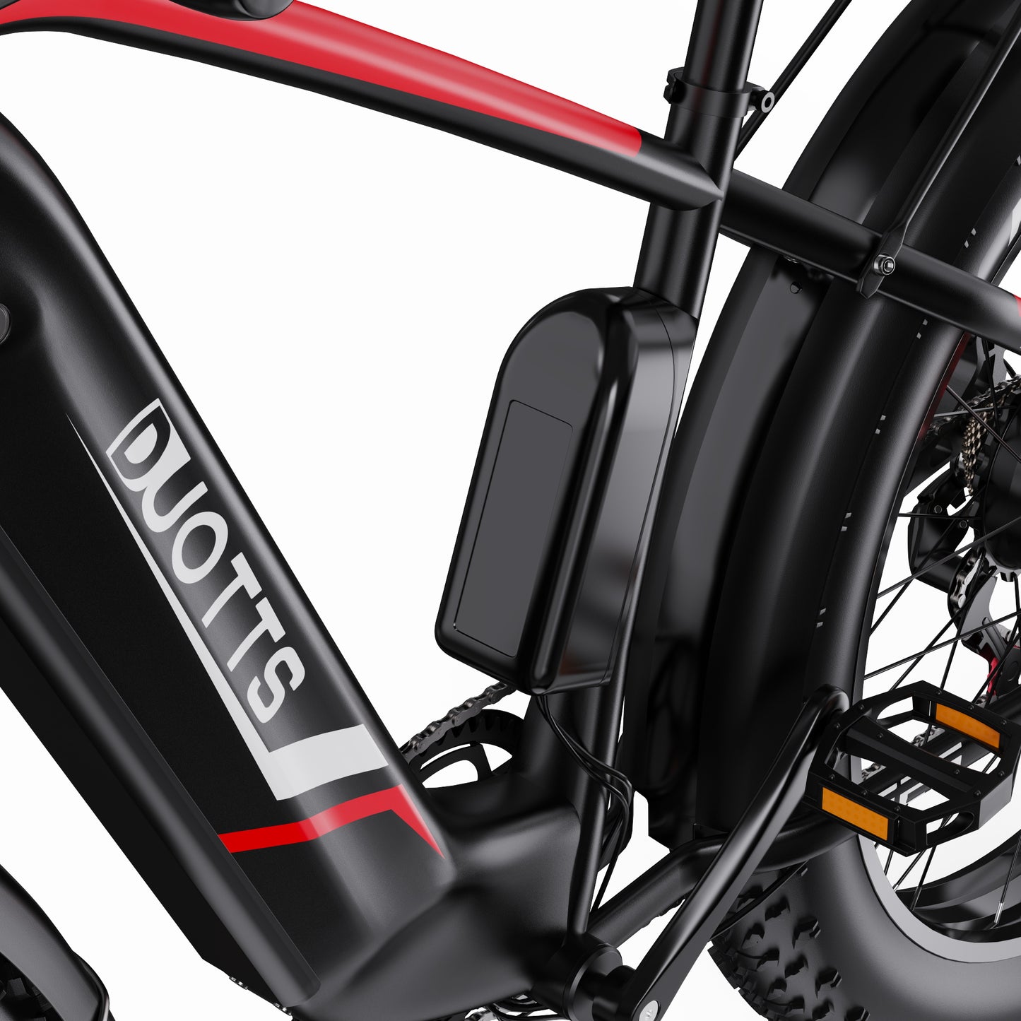 DUOTTS F26 PRO BLACK – E-Bike Cargo Elettrica con Doppio Motore da 750W, Batteria Rimovibile 48V 20AH Samsung  e Display LCD (Copia)