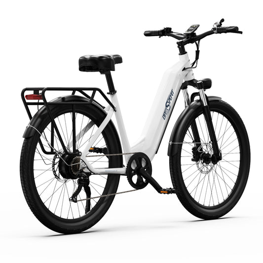 OneSport OT05 PRO WHITE - e-Bike Avanzata | Motore 250W | Batteria Estraibile | Display LCD