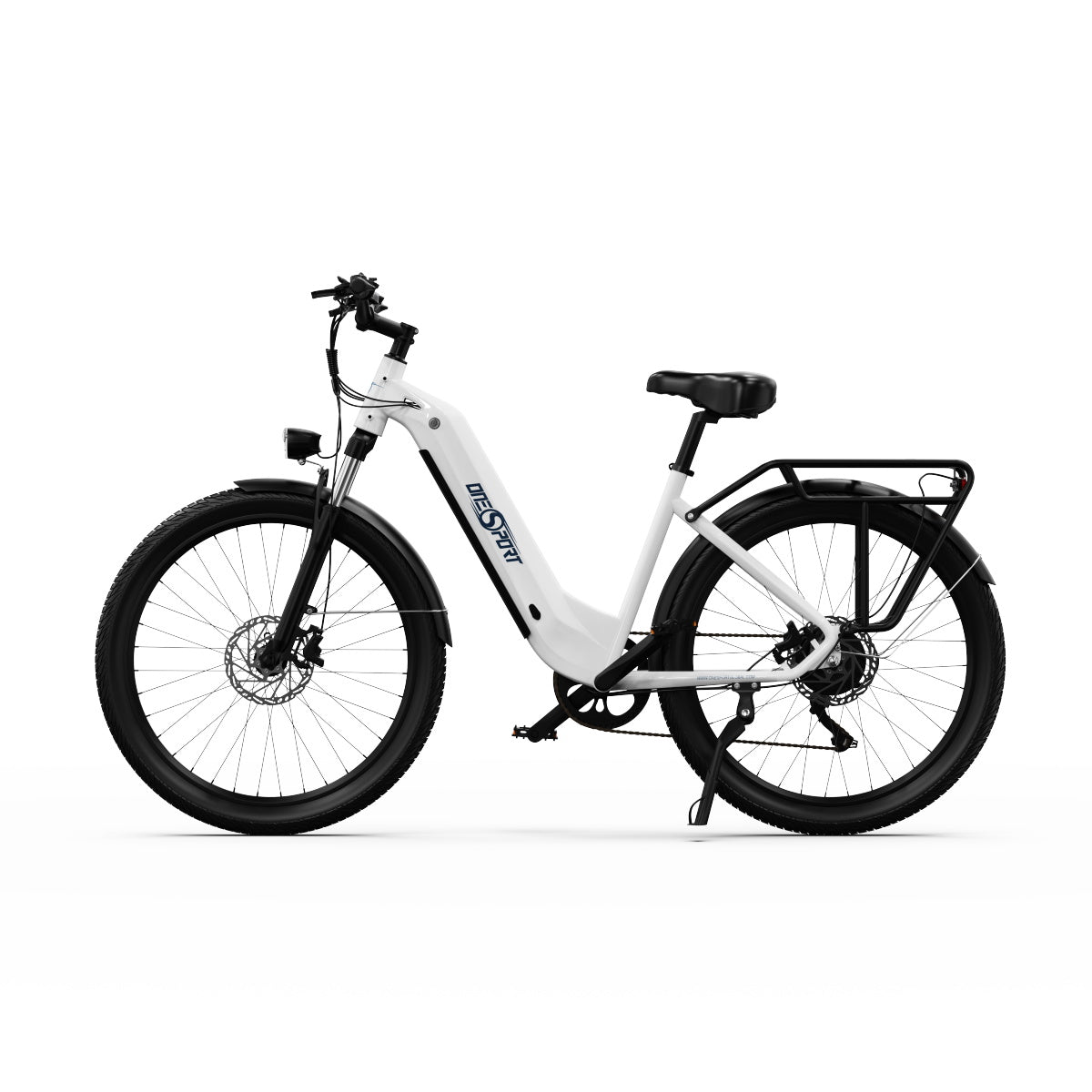 OneSport OT05 PRO WHITE - e-Bike Avanzata | Motore 250W | Batteria Estraibile | Display LCD