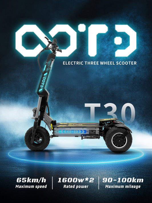 Monopattino Elettrico OOTD T30 | MOTORE 60V 3200W Autonomia 90km | Batteria 60V 31.2Ah | Portata 200kg